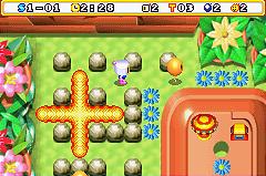 Bomberman Max 2: Blue Advance - GBA Screen