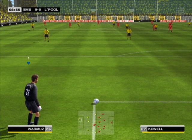 Borussia Dortmund Club Football 2005 - PC Screen