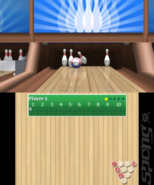 Bowling Bonanza 3D - 3DS/2DS Screen