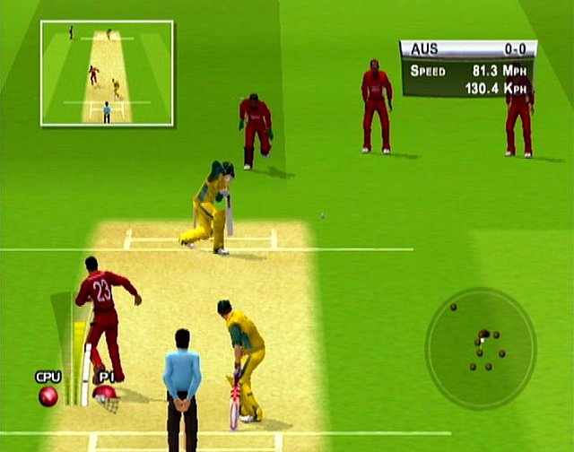 Brian Lara International Cricket 2005 - PC Screen