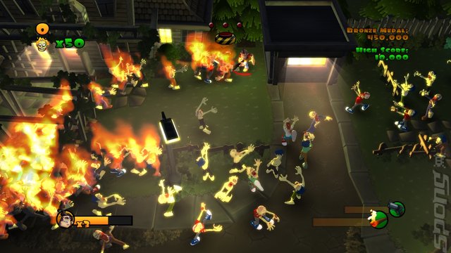 Burn Zombie Burn - PC Screen