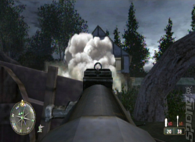 Call of Duty 3 - Wii Screen
