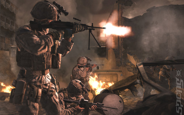 Call of Duty 4: Modern Warfare - PS3 Screen