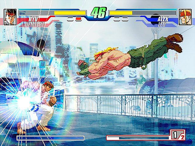 Capcom Fighting Jam - Xbox Screen