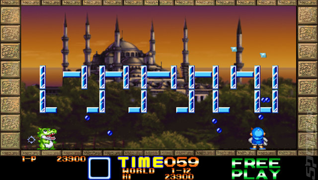 Capcom Puzzle World - PSP Screen