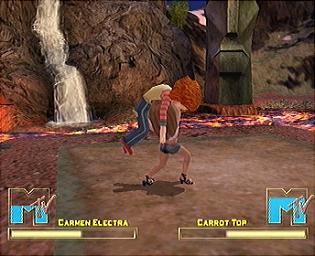 Celebrity Deathmatch - PS2 Screen