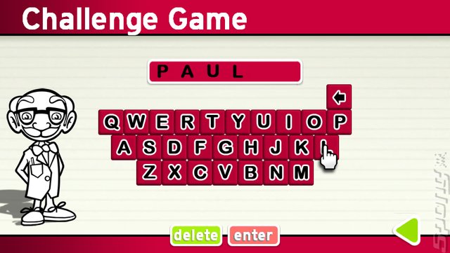 Challenge Me: Word Puzzles - Wii Screen