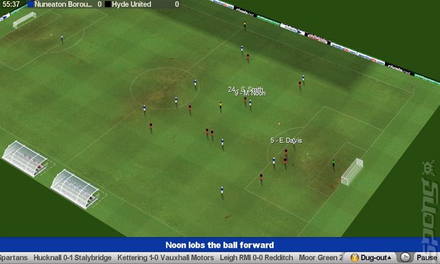 Championship Manager 2007 - Xbox 360 Screen