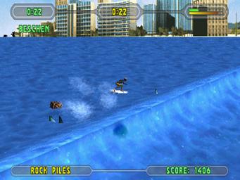 Championship Surfer - PlayStation Screen