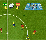 Champions World Class Soccer - Sega Megadrive Screen