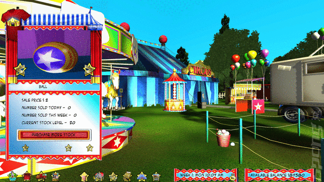 Circus World - Mac Screen