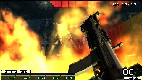 Coded Arms - PSP Screen
