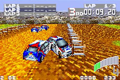 Colin McRae Rally 2.0 - GBA Screen