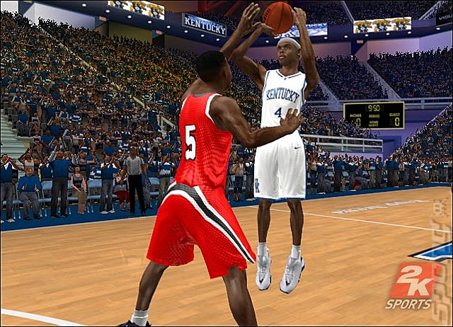 College Hoops 2K6 - PS2 Screen