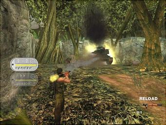 Conflict Vietnam - PS2 Screen