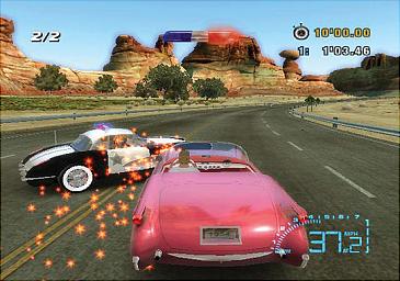 Corvette - PS2 Screen