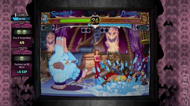Darkstalkers Resurrection - PS3 Screen