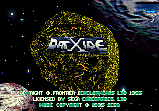 Darxide - Sega 32-X Screen