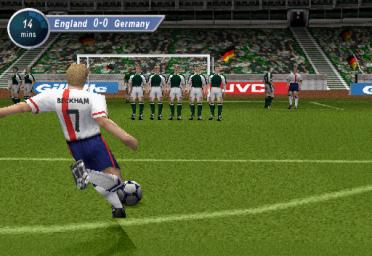 David Beckham Soccer - PlayStation Screen