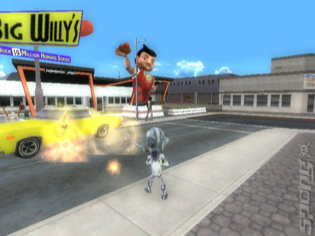 Destroy All Humans! Big Willy Unleashed - PS2 Screen