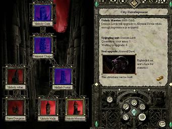 Disciples II: Dark Prophecy - PC Screen