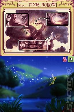 Disney Fairies: Tinker Bell - DS/DSi Screen