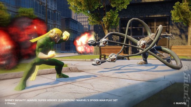 Disney Infinity 2.0: Marvel Superheroes - Wii U Screen