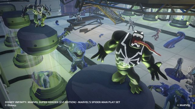 Disney Infinity 2.0: Marvel Superheroes - Wii U Screen