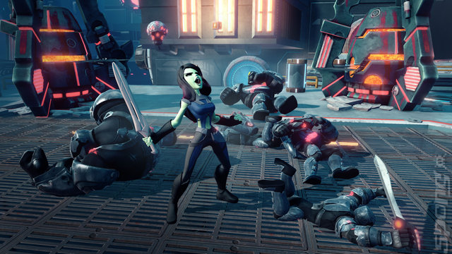 Disney Infinity 2.0: Marvel Superheroes - Wii U Screen