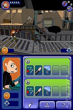 Disney's Kim Possible: Global Gemini - DS/DSi Screen