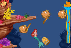 Disney's Little Mermaid: Magic in Two Kingdoms - GBA Screen