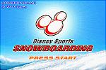 Disney Sports Snowboarding - GBA Screen