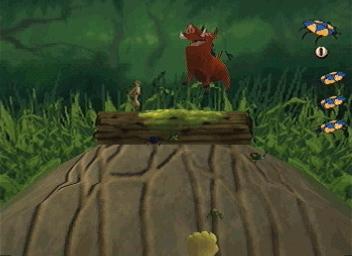 Disney's The Lion King: Simba's Mighty Adventure - PlayStation Screen
