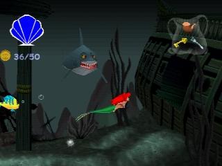 Disney's The Little Mermaid II: Return To The Sea - PlayStation Screen