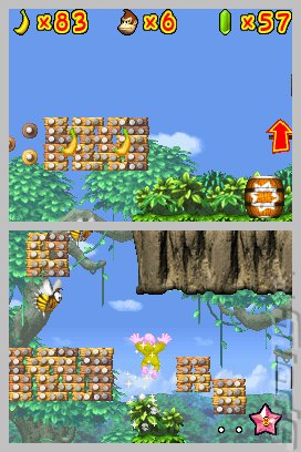 Donkey Kong Jungle Climber - DS/DSi Screen