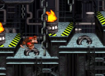 Donkey Kong Country - SNES Screen