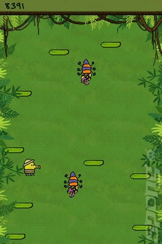 Doodle Jump Adventures - 3DS/2DS Screen