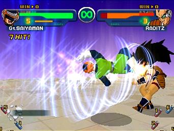 Dragon Ball Z: Budokai - PS2 Screen