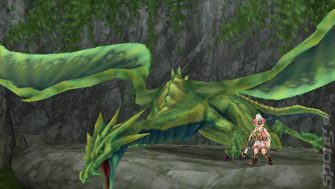 Dragoneer's Aria - PSP Screen