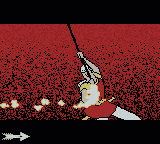 Dragon's Lair - Game Boy Color Screen