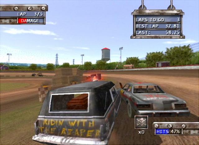 Driven to Destruction - PS2 Screen