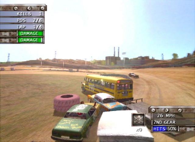 Driven to Destruction - PS2 Screen