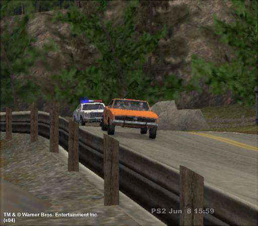 Dukes of Hazzard: Return of the General Lee - PS2 Screen