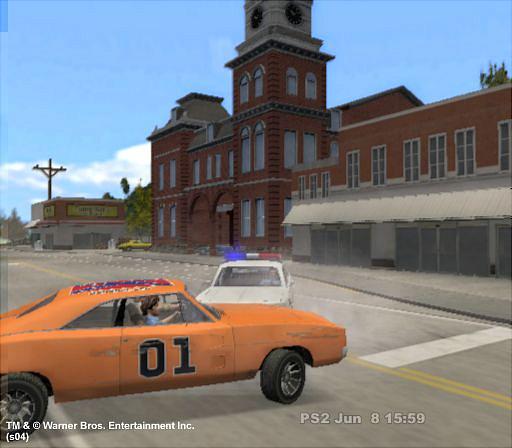 Dukes of Hazzard: Return of the General Lee - PS2 Screen