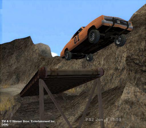 Dukes of Hazzard: Return of the General Lee - PS2 Screen