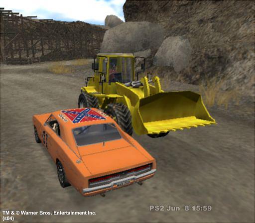 Dukes of Hazzard: Return of the General Lee - PS2 Screen