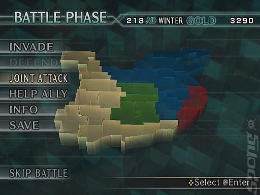 Dynasty Warriors 5: Empires - PS2 Screen