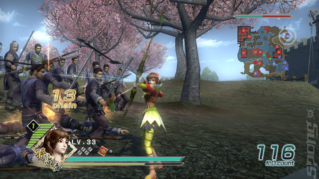 Dynasty Warriors 6 - Xbox 360 Screen