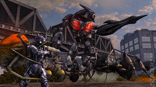 Earth Defence Force: Insect Armageddon - PS3 Screen
