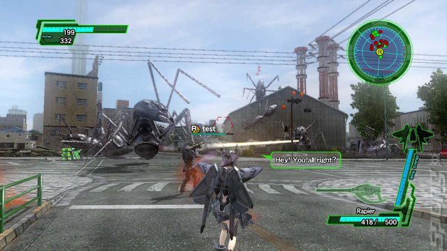 Earth Defense Force 2025 - PS3 Screen